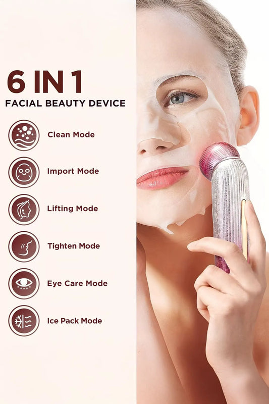 6-in-1 Facial Beauty Care Device