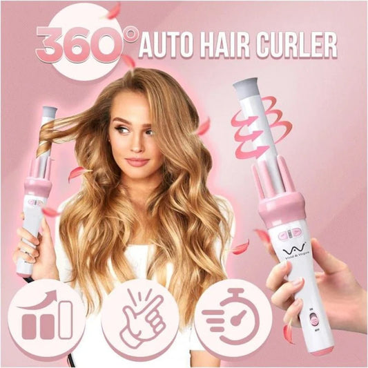 Automatic Rotating Hair Curler